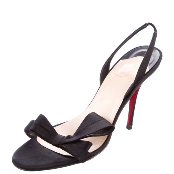 Christian Louboutin Bow Slingback heels - Picture 5 of 5